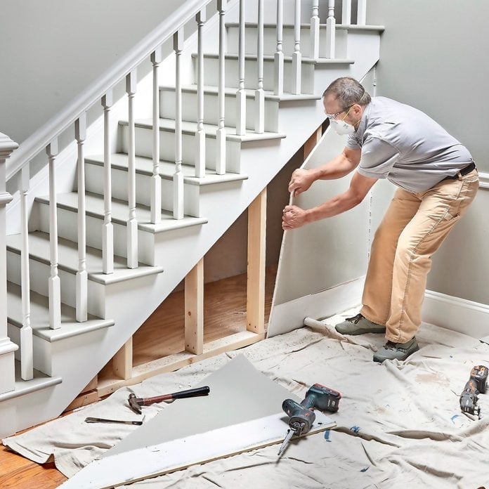 How to Build an Under-the-Stairs Storage Unit (DIY)