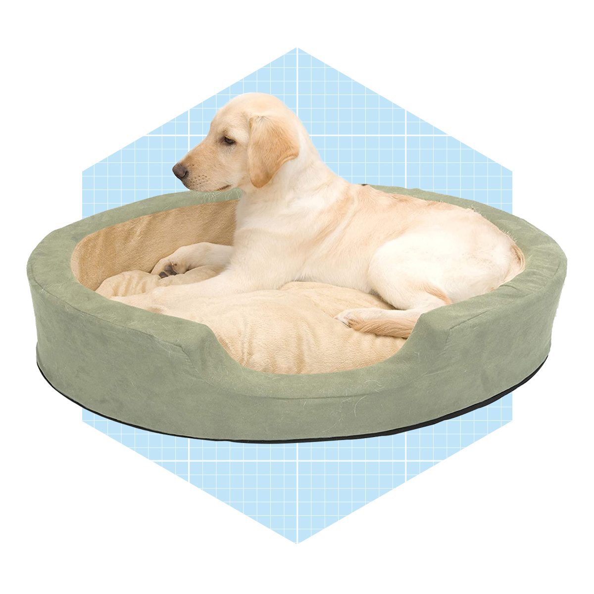 K&h Pet Products Heated Thermo Snuggly Sleeper Indoor Pet Bed For Dogs Ecomm Amazon.com