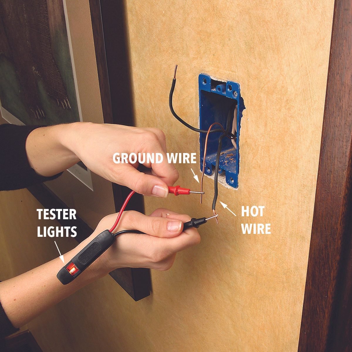 How To Use Cheap Electrical Testers And Voltage Detectors Diy Family Handyman