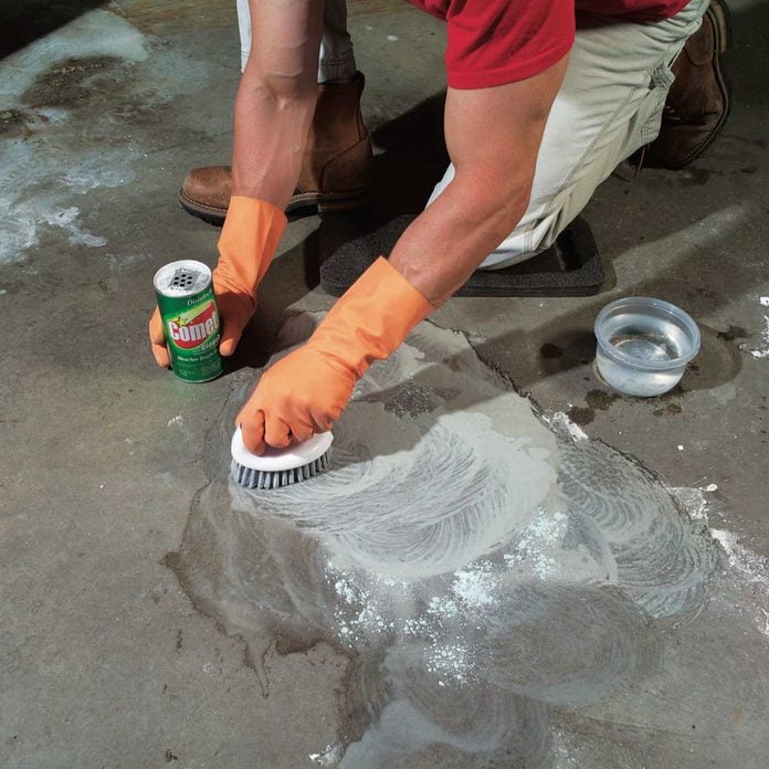 How to Remove Paint from Concrete and Other Stains (DIY) | Family Handyman
