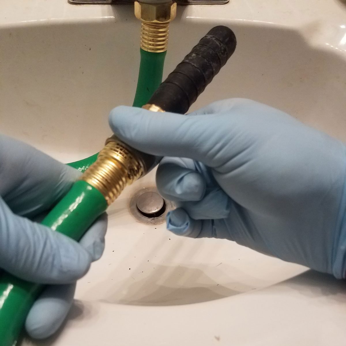 How to Use a Drain Bladder to Blast Any Sink Clog
