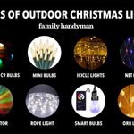 Types of Outdoor Christmas Lights