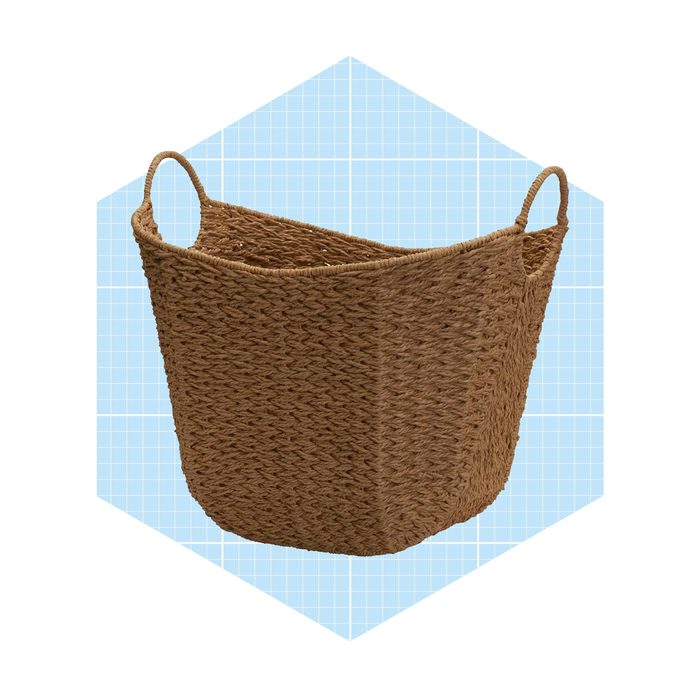Household Essentials Tall Scoop Basket Seagrass Natural Ecomm Target.com