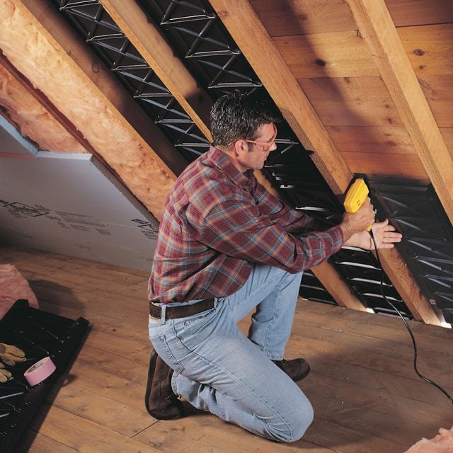 Attic insulation