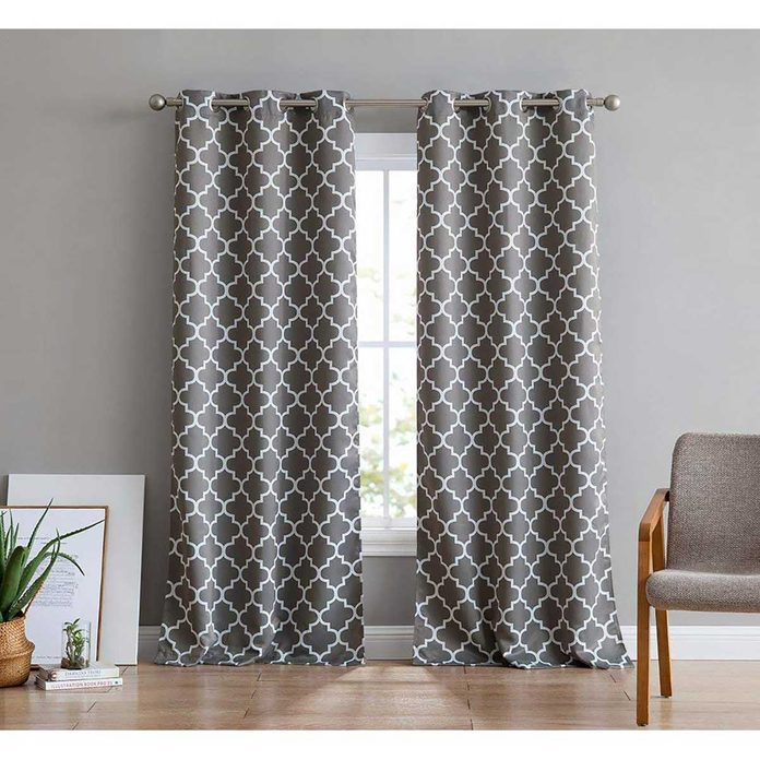 printed blackout curtains