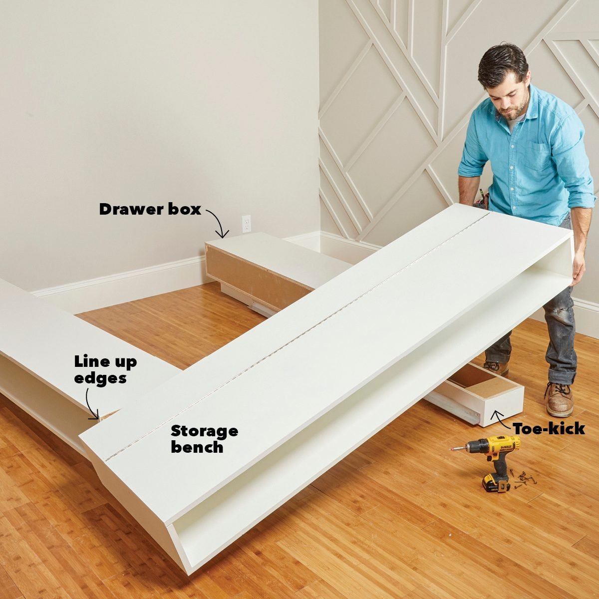 How To Build A Storage Bed (Diy) | Family Handyman