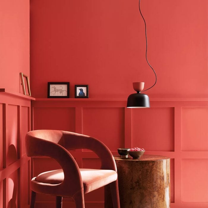 Raspberry Blush Wall Paint Via Benjaminmoore.com