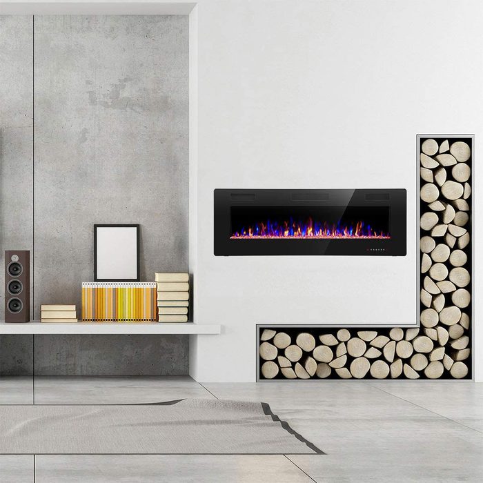 FirR.W.FLAME Electric Fireplace 50 inch Recessed and Wall Mountedeplace 71yqvvmxqol. Ac Sl1200