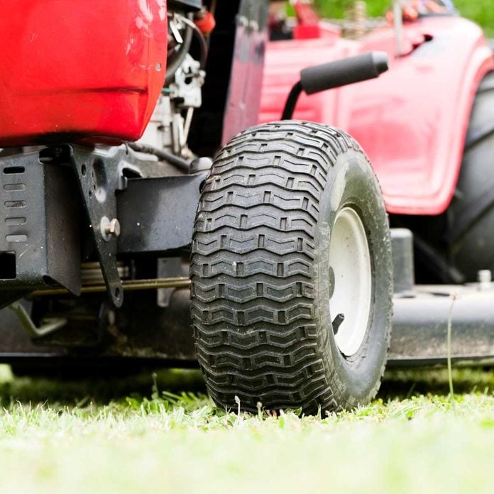 Lawn Tractor Tire Gettyimages 495745801