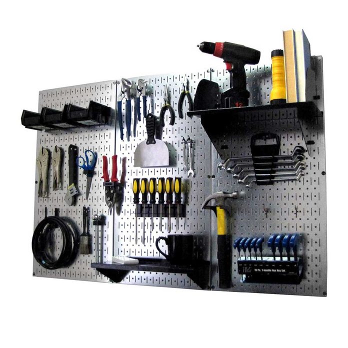 Garage pegboard