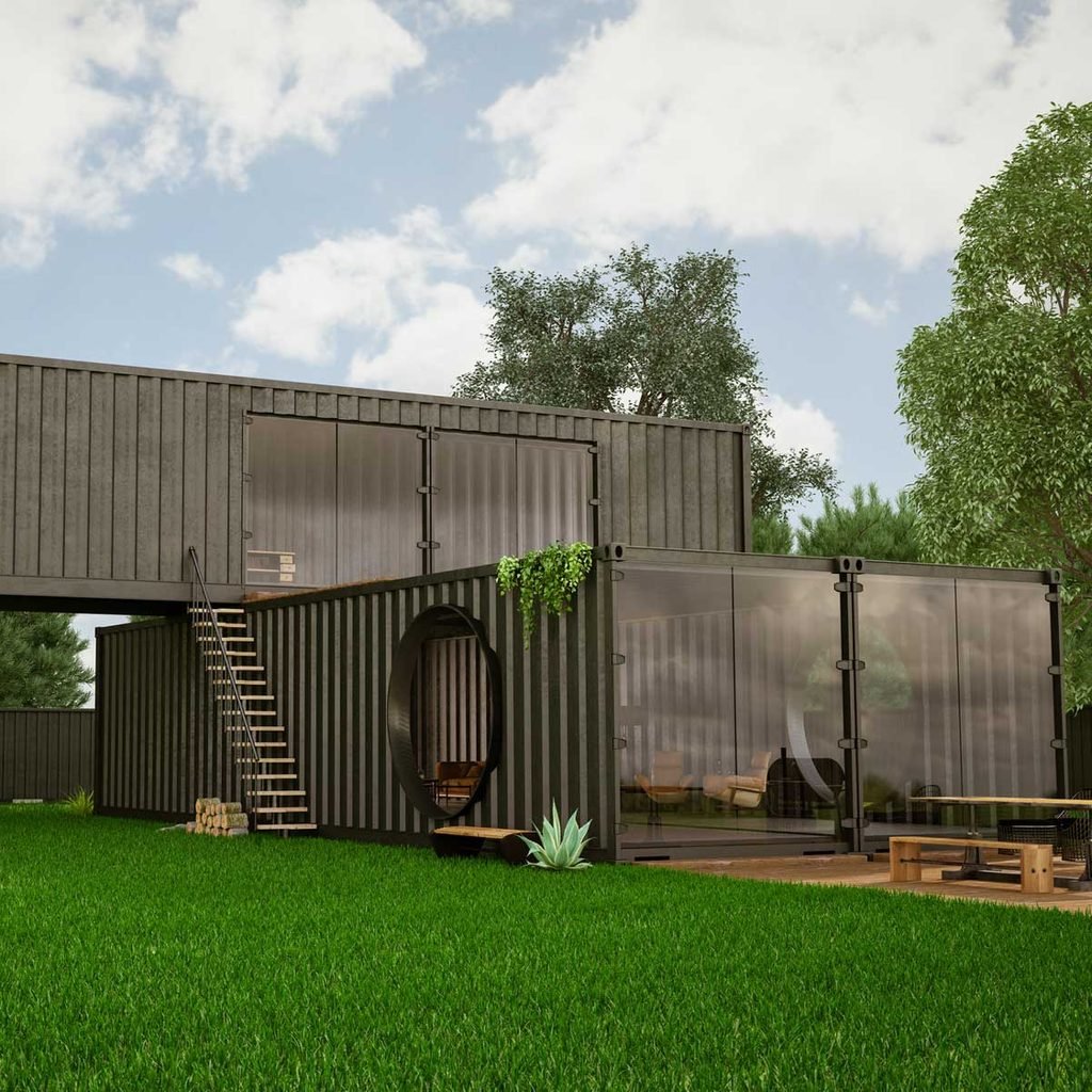 Shipping container house