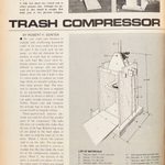 Vintage Family Handyman Project from 1970: How to Build a Trash Compressor