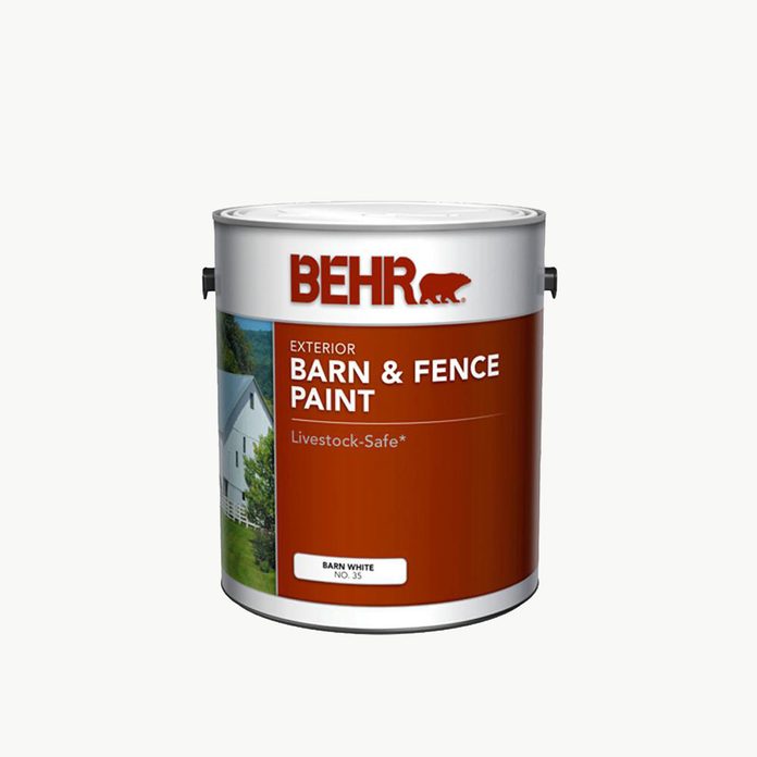 Fence Paint White Behr