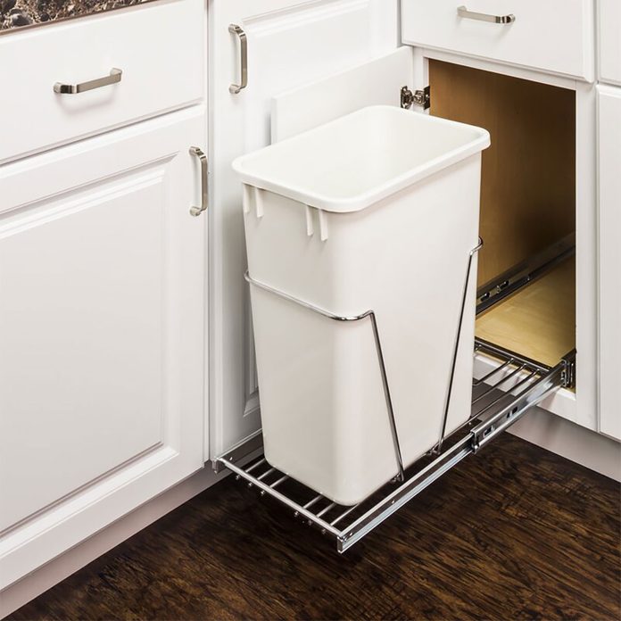 Roll Out Trash Under+counter+trash+can+holder