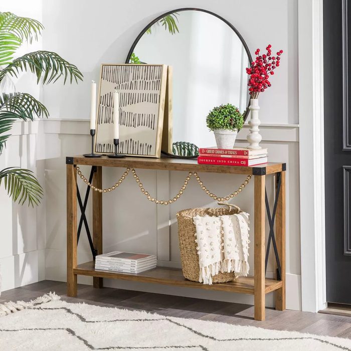 Sophie Rustic Farmhouse Entry Table Home Ecomm Via Target.com