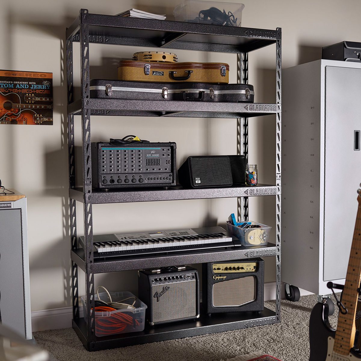 15 Garage Storage Shelves for Organizing Tools, Bins and More