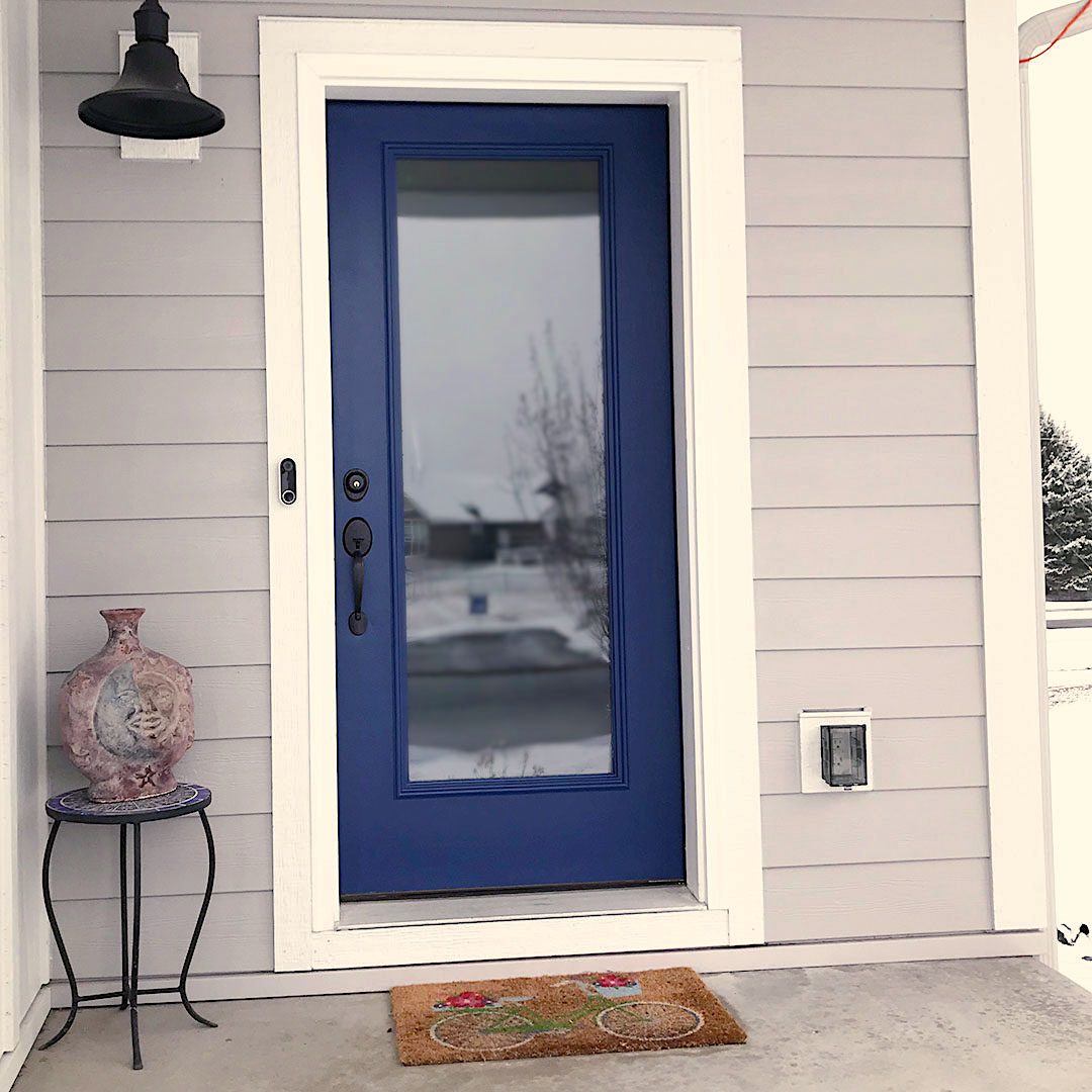 Blue Front Door