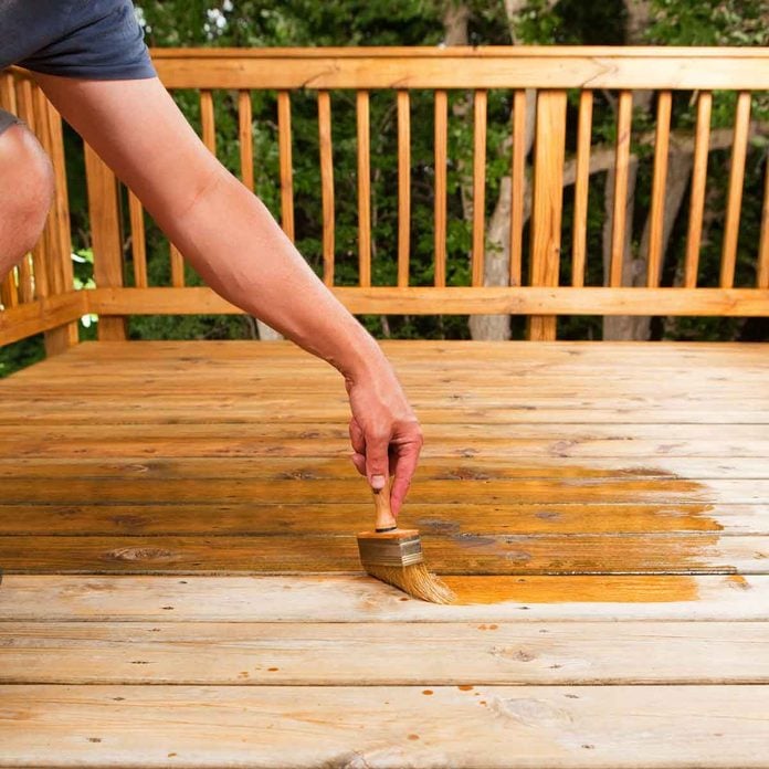 Staining A Deck