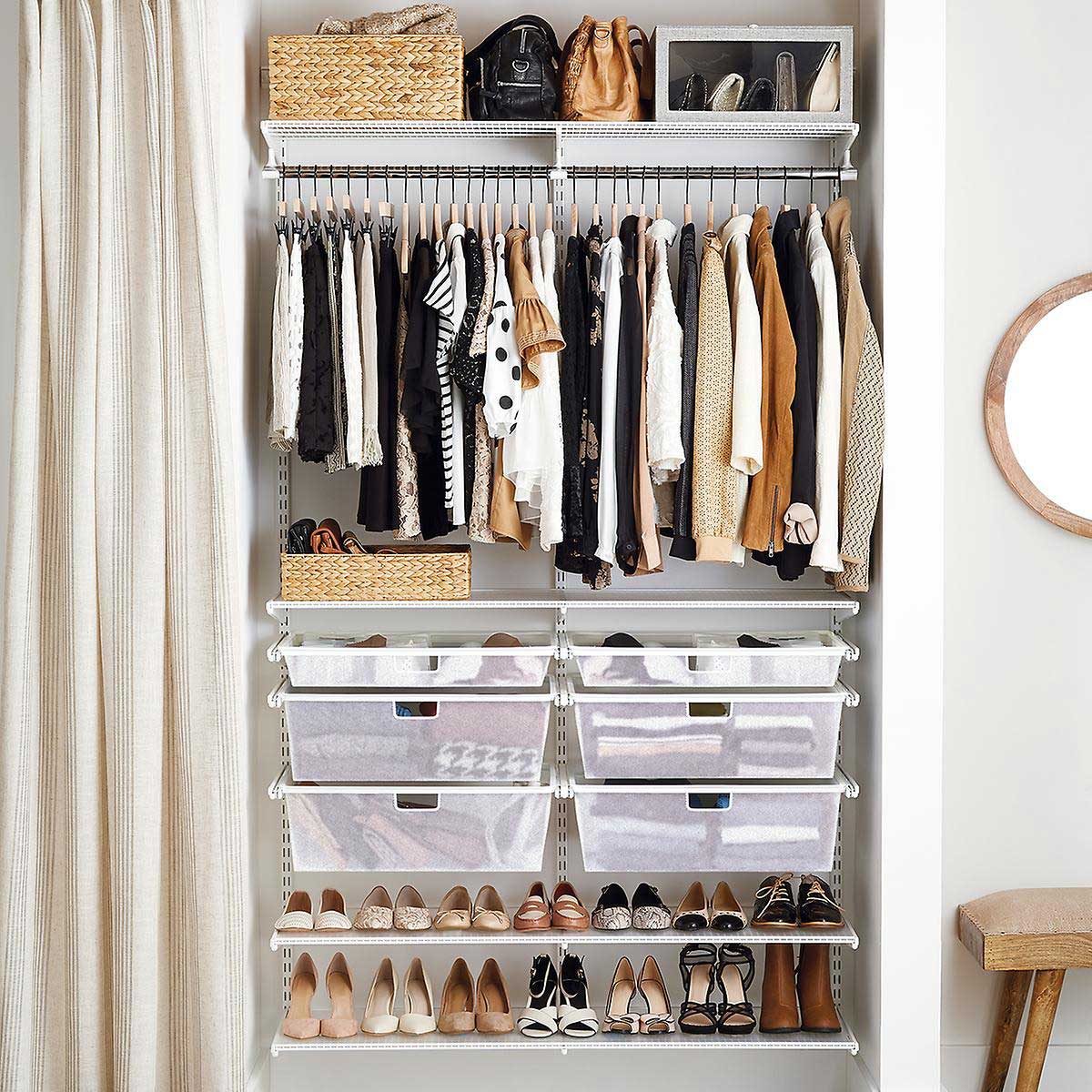Running Out Of Closet Space? Here Are 9 Clever Clothes Storage Tricks -  Style Degree