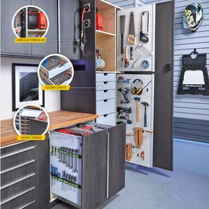 How to Customize Garage Cabinets for More Storage