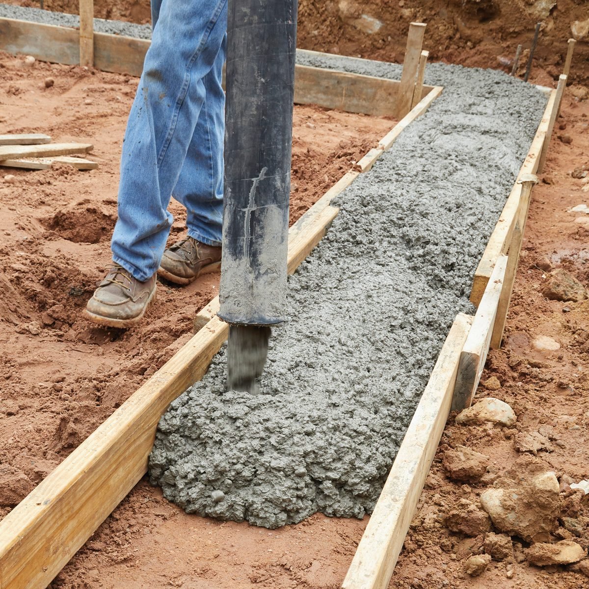 Pour the Footings
