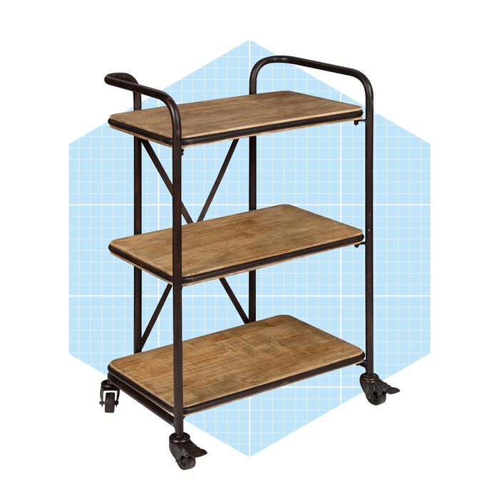 Kate And Laurel Kesson 3 Tiered Rolling Bar Cartkate And Laurel Kesson 3 Tiered Rolling Bar Cart Ecomm Walmart.com