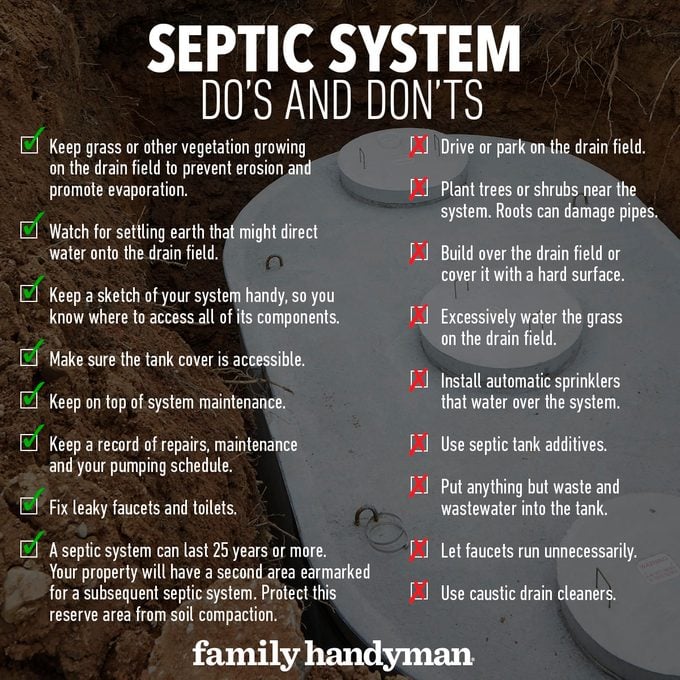 Septic Dos and Donts