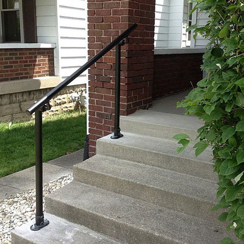 suitable for handrails in the corridor DPPD Handrail 1ft-20ft Handrail Size : 1ft Complete Kit.Non-slip safety stair railing suitable for the elderly