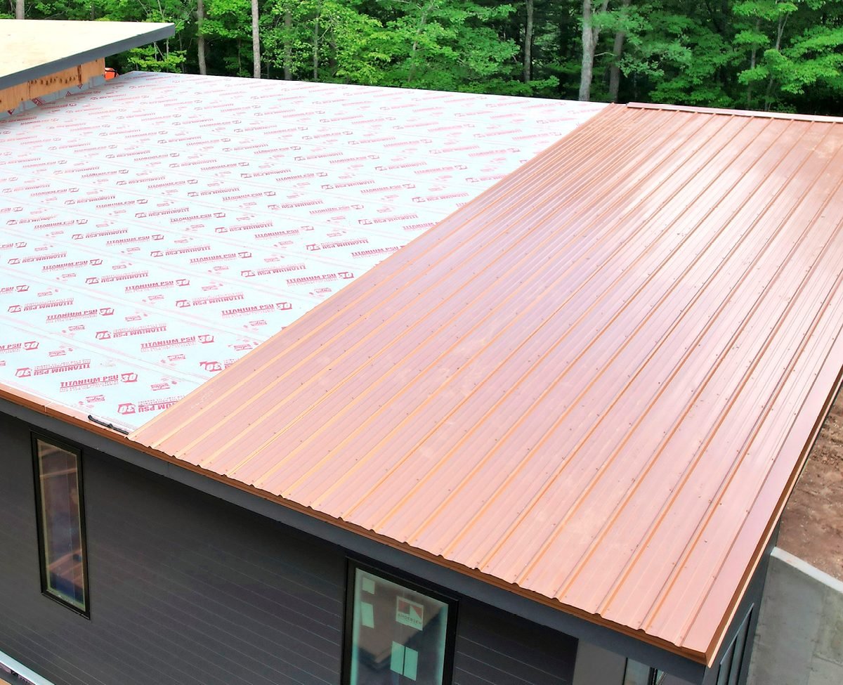 Metal roof