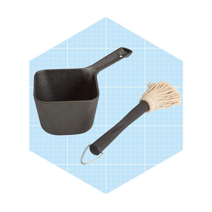 Cuisinart Cast Iron Basting Pot And Brush Ecomm Amazon.com