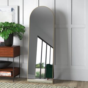 Greta Arch Wood Mirror Ecomm Wayfair.com