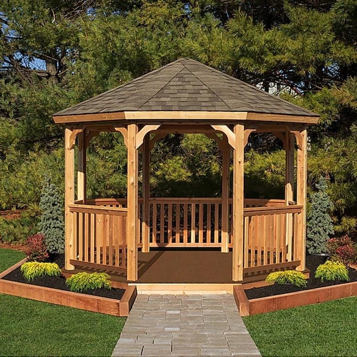 Yardcraft Cedar Wood Octagon Gazebo