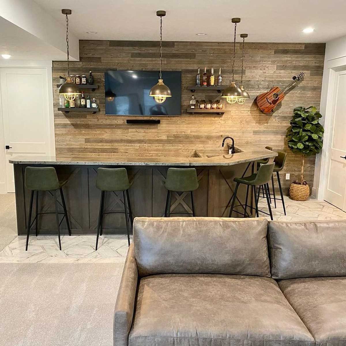 How to build DIY basement bar (with plans)