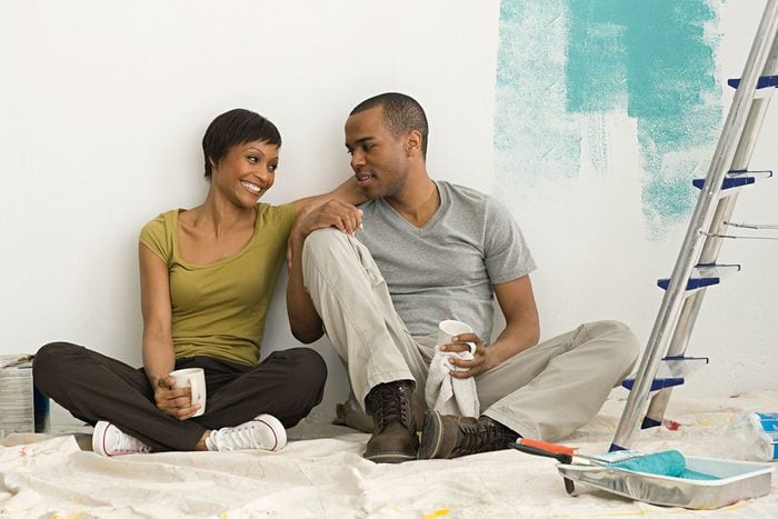 Couple Painting Room Gettyimages 97830040
