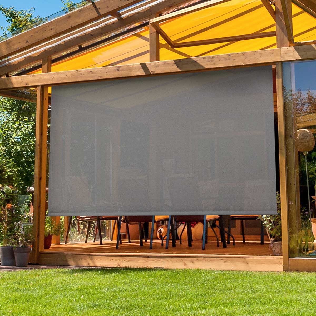 10 Best Outdoor Blinds The Family, Large Outdoor Bamboo Shades For Patio