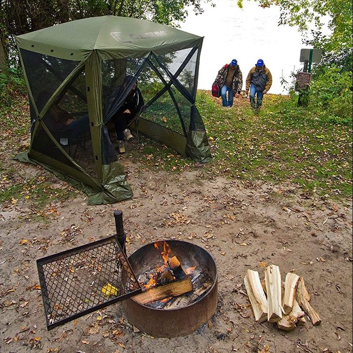 Quick Set Clam Traveler 6 6 Foot Portable Pop Up Outdoor Camping Gazebo Ecomm Via Amazon.com