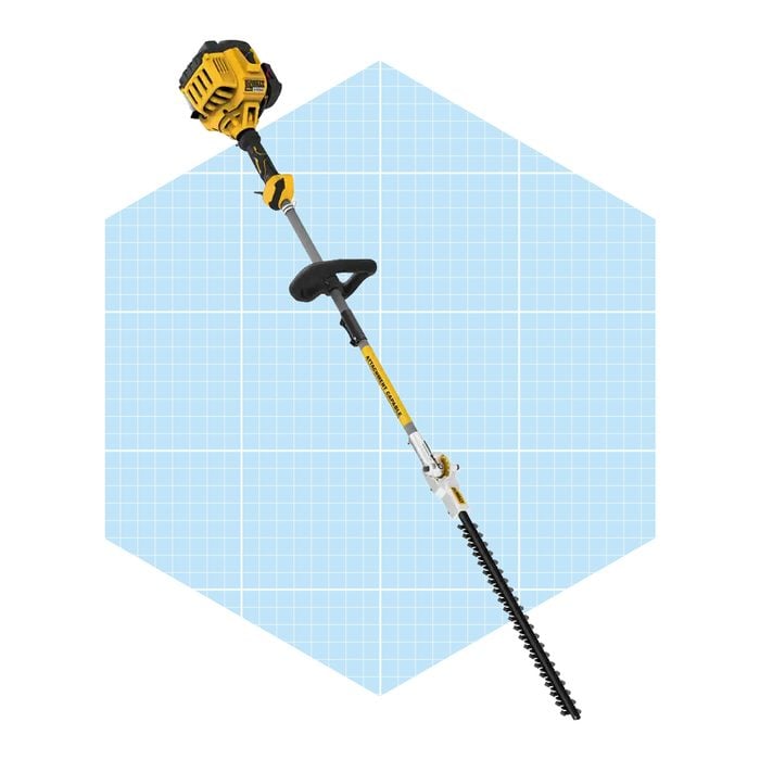 22 In. 27 Cc Gas 2 Stroke Articulating Hedge Trimmer With Attachment Capabilities Ecomm Homedepot.com