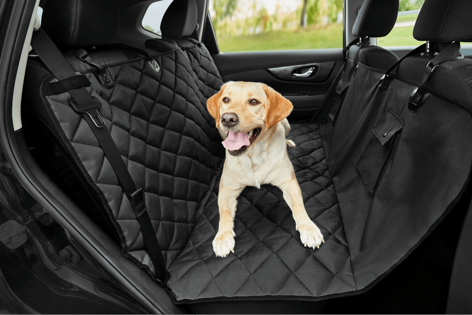 Chewy Frisco Quilted Water Resistant Hammock Car Seat Cover