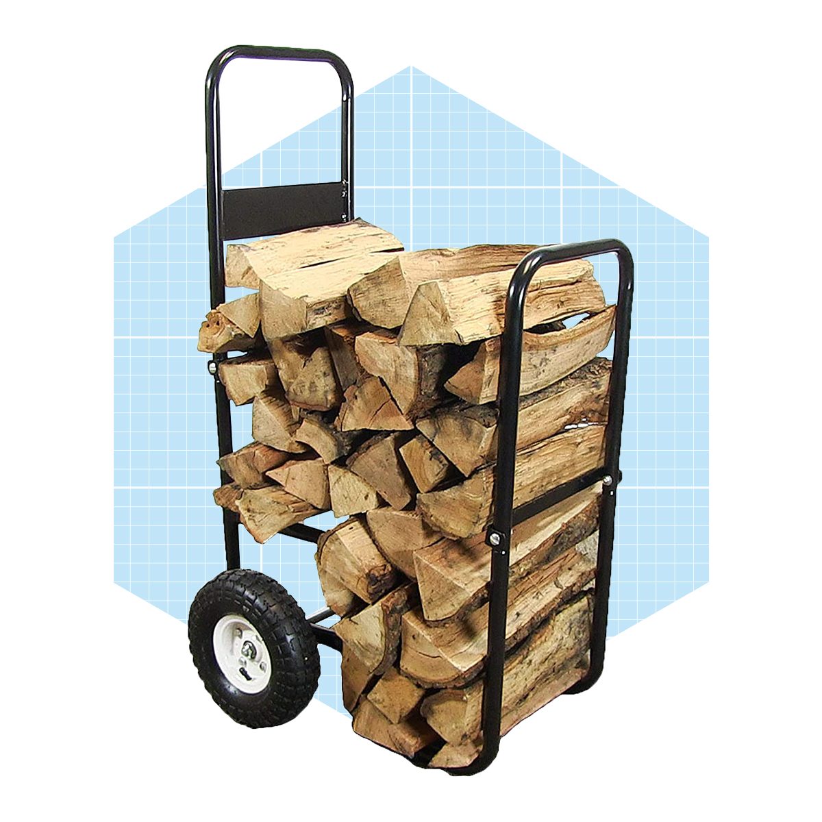Sunnydaze Firewood Log Cart Carrier Ecomm Amazon.com
