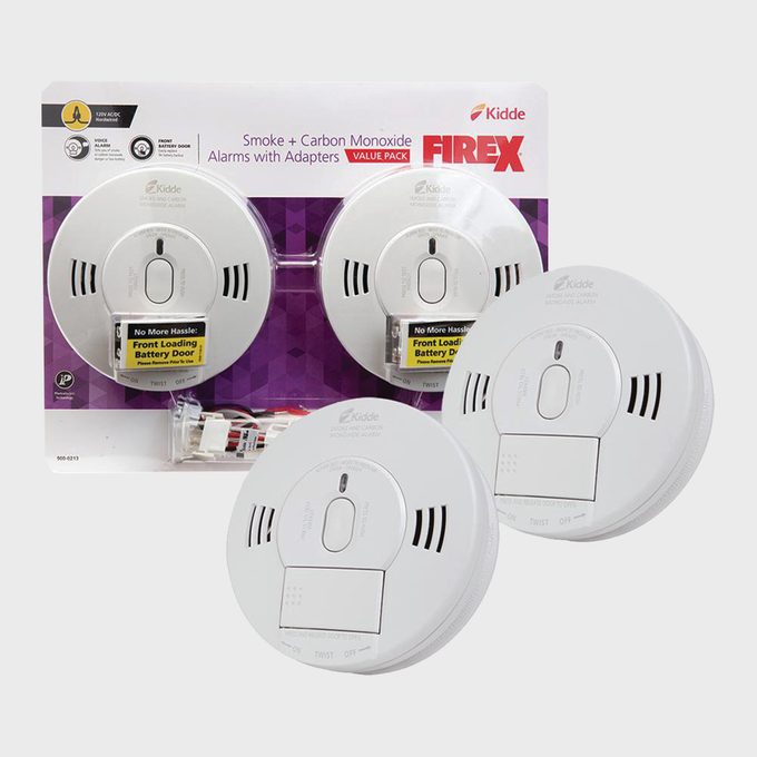 Firex Hardwired Combination Smoke And Carbon Monoxide Detector 2 Pack