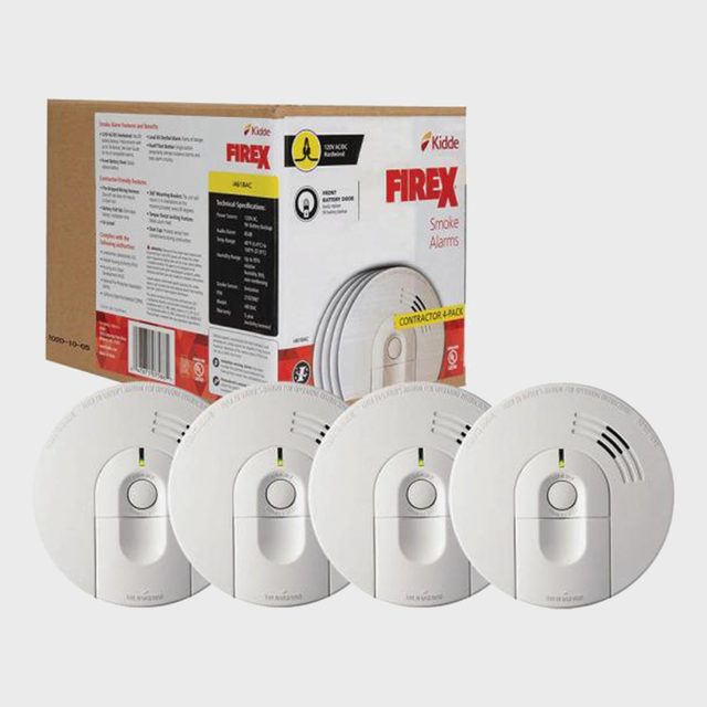 Firex Hardwired Smoke Detector With Battery Backup 4 Pack