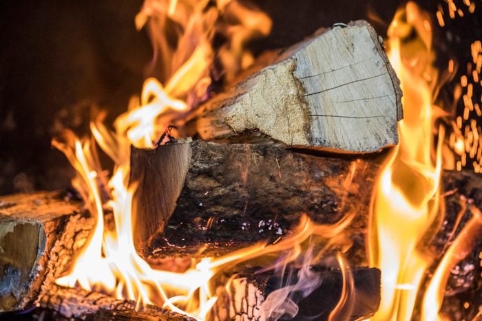 fire wood burning