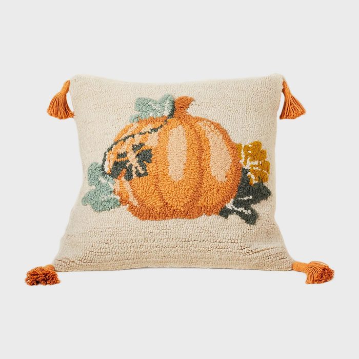 Pumpkin themed throw Pillow 