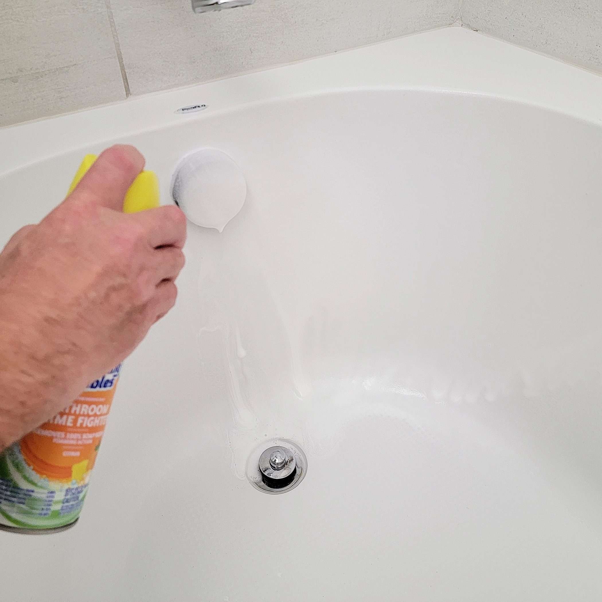 Bathtub Scrubbing Bubbles