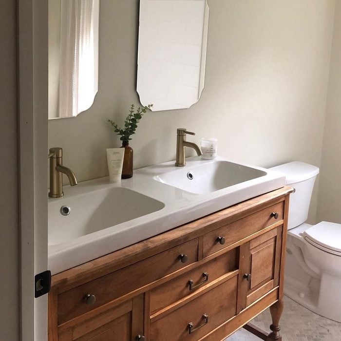 Double Bathroom Vanity