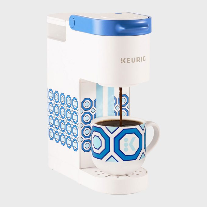 Keurig Limited Edition Jonathan Adler K Mini Single Serve K Cup Pod Coffee Maker White