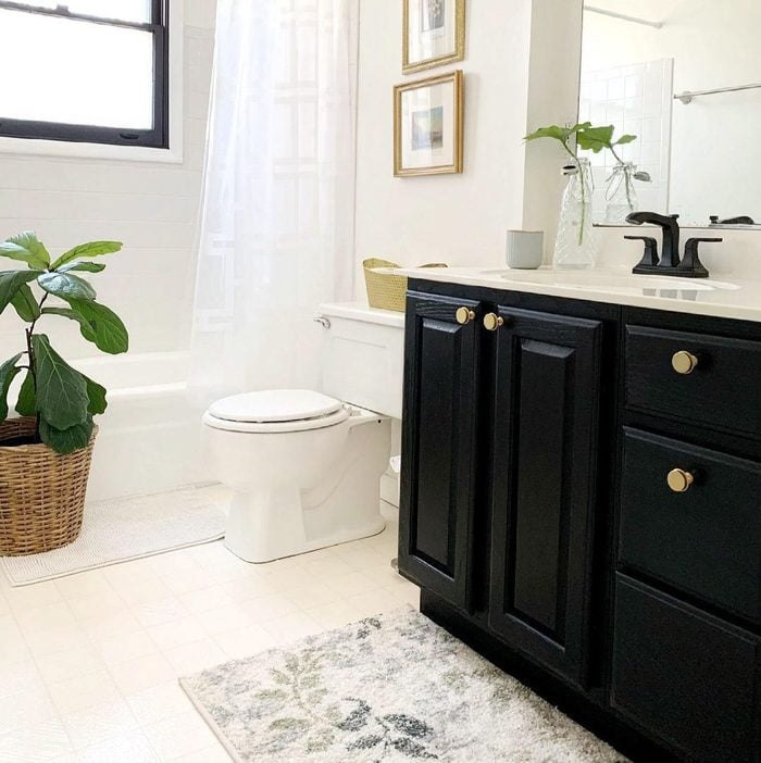 Painted Bathroom Vanity