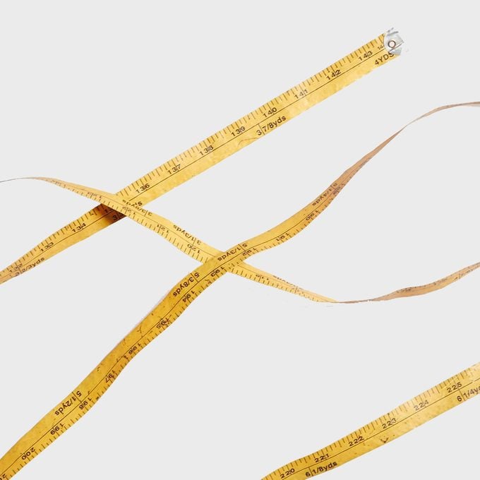 Soft Yellow Measuring Tape