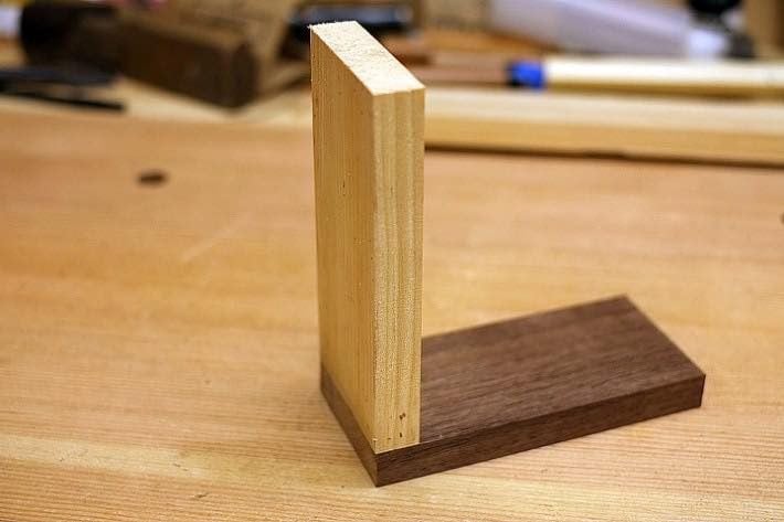 wood held together with a butt joint