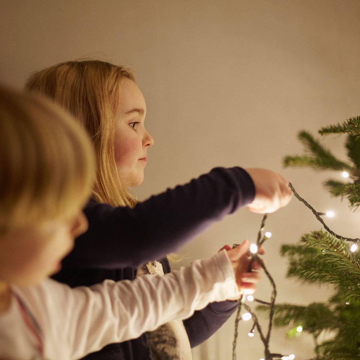 How to Put Lights On a Christmas Tree